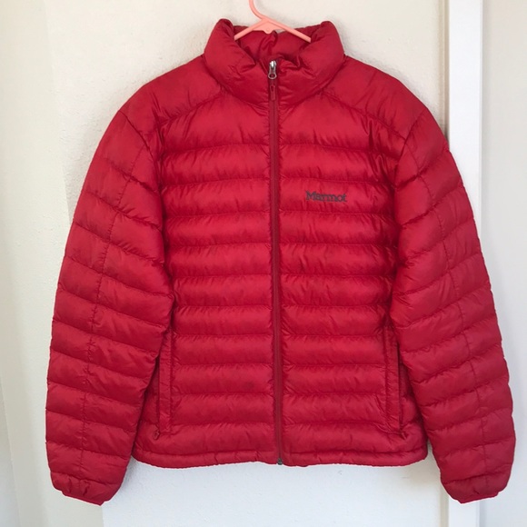 Marmot Other - Marmot 700 fill down jacket men’s medium red